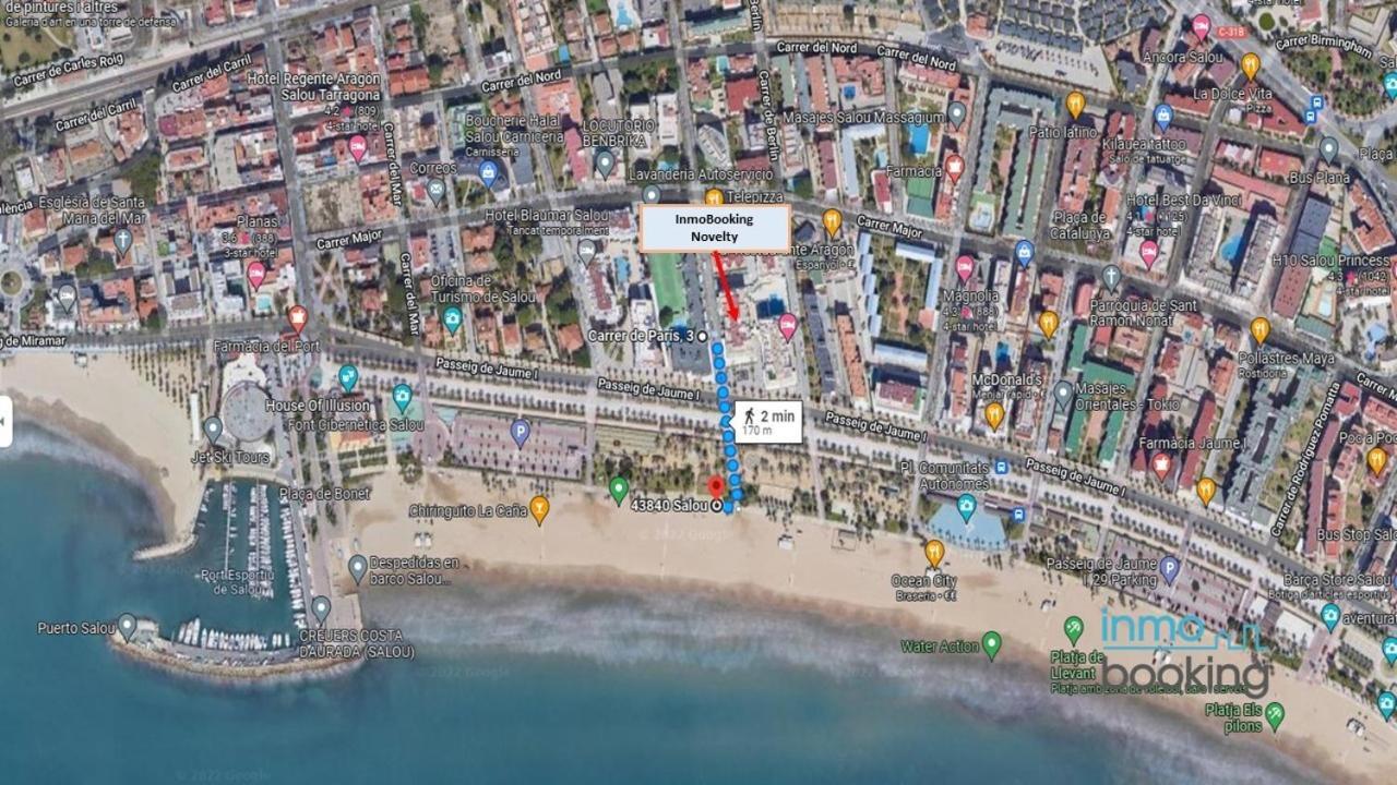 Beach Novelty Salou 3, Climatizado, Piscina, Playa Y Wifi Экстерьер фото